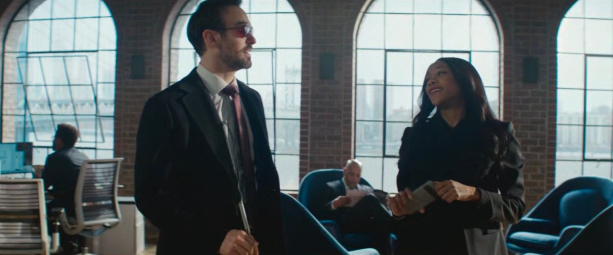 Matt and Kirsten in Murdock McDuffie office.