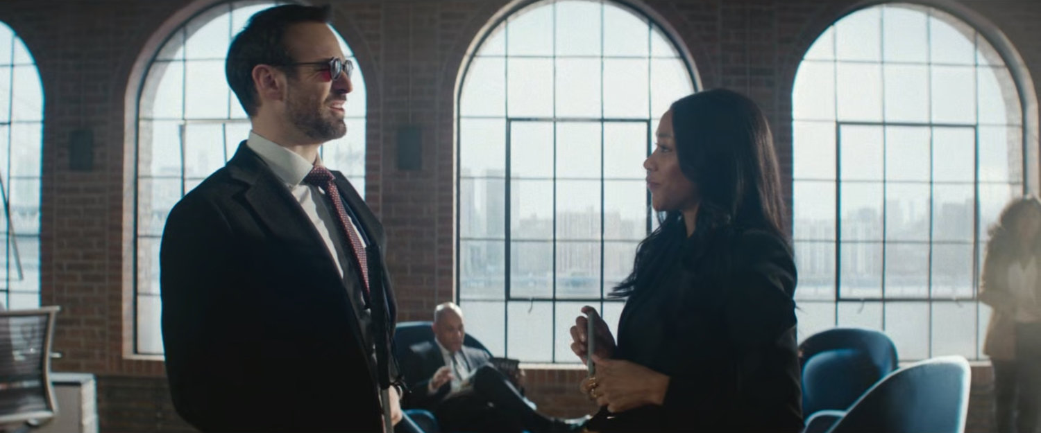 Matt and Kirsten in Murdock McDuffie office.