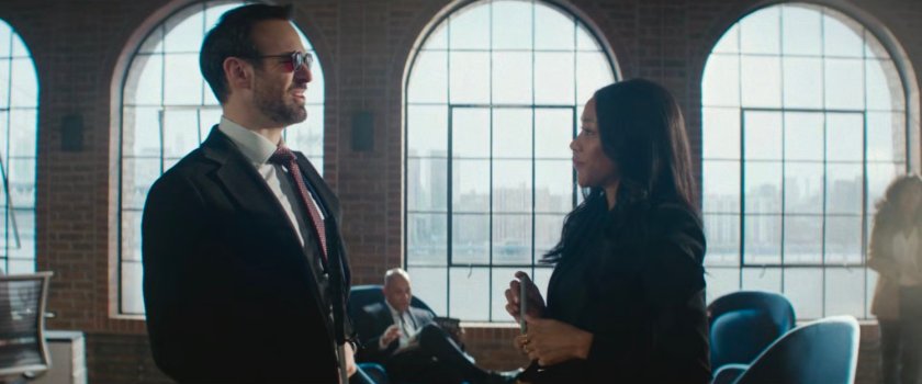 Matt and Kirsten in Murdock McDuffie office.