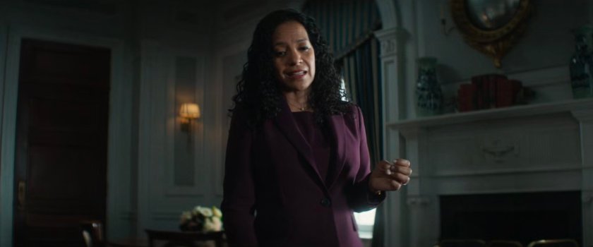 Sheila in the Mayor's office, City Hall.