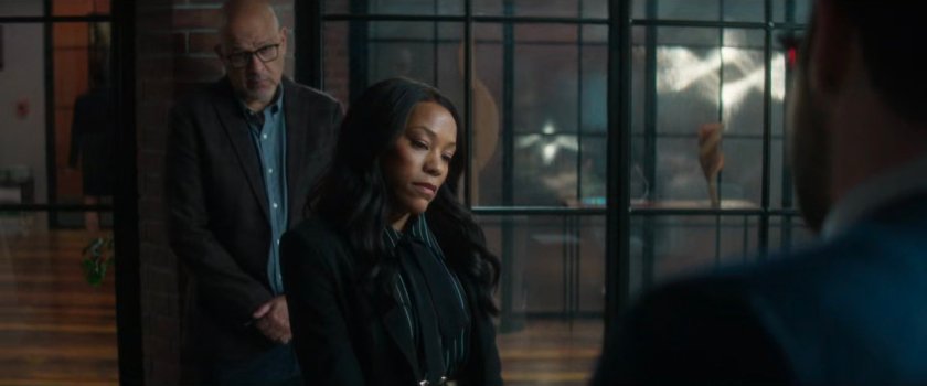 Kirsten and Cherry in the Murdock & McDuffie conference room.