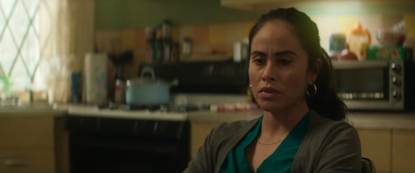 Soledad Ayala in her kitchen.