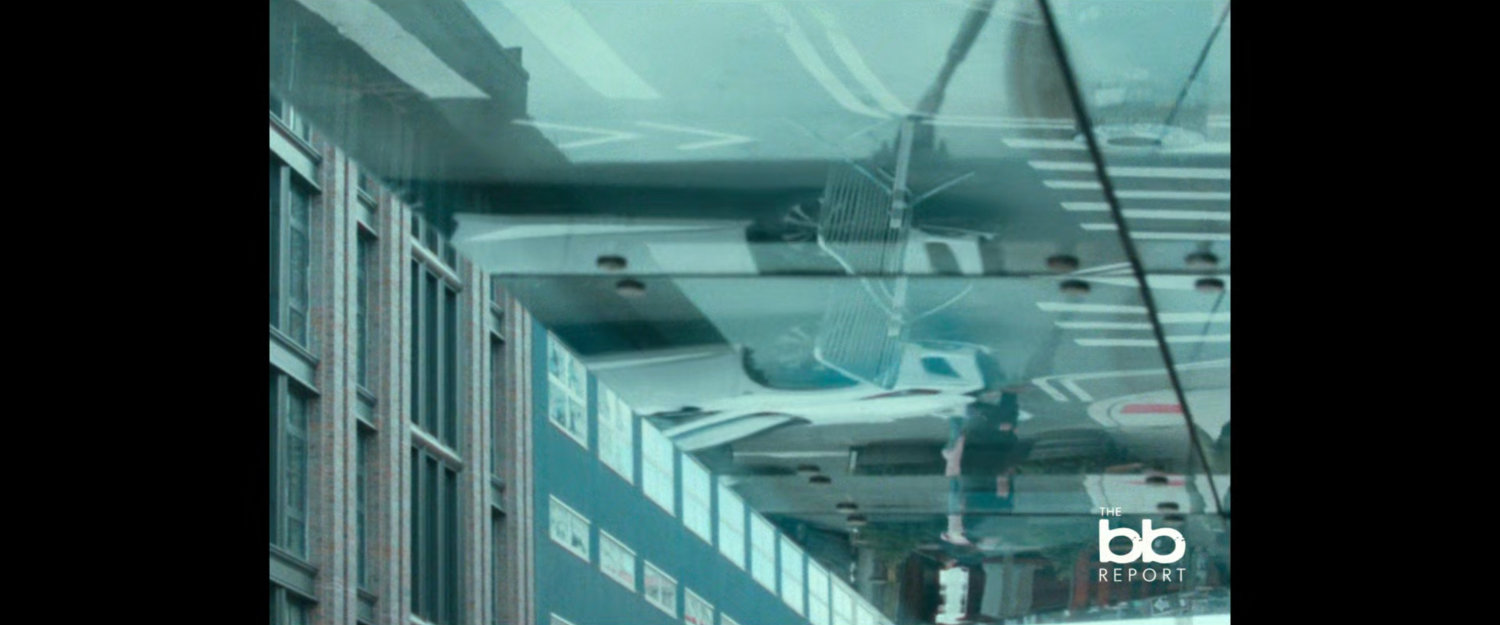 BB Report: reflection underneath overhang.