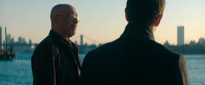 Cherry and Matt by the East River.