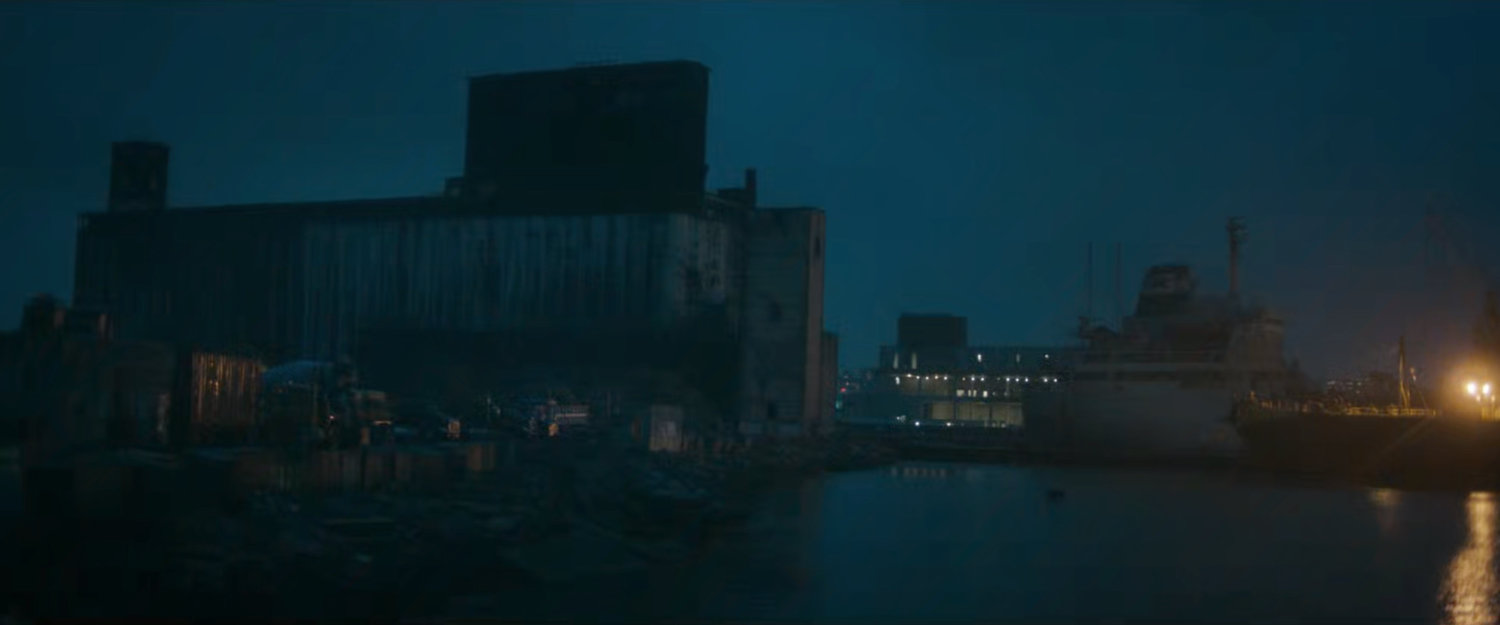 Exterior of Red Hook Port.