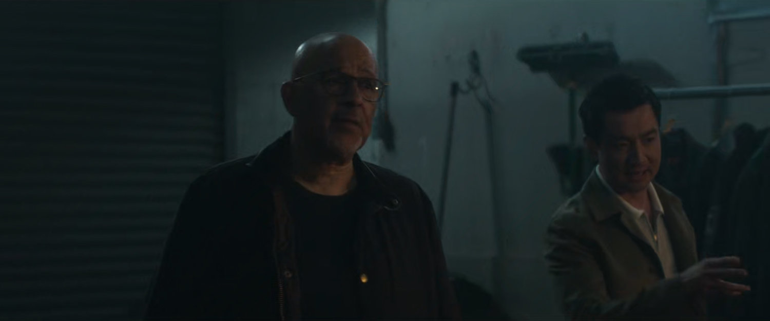 Cherry and Tam in the warehouse/safe house.