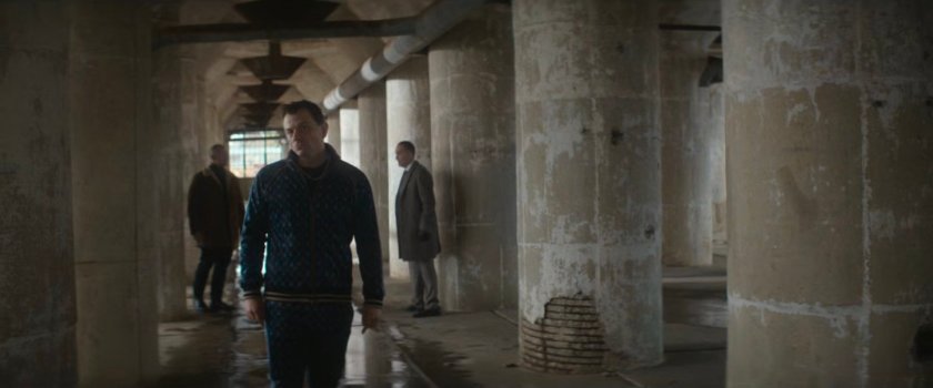 Luca, Viktor, and Carlo in abandoned grain terminal.