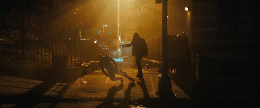 White Tiger collapses after being shot in the head.