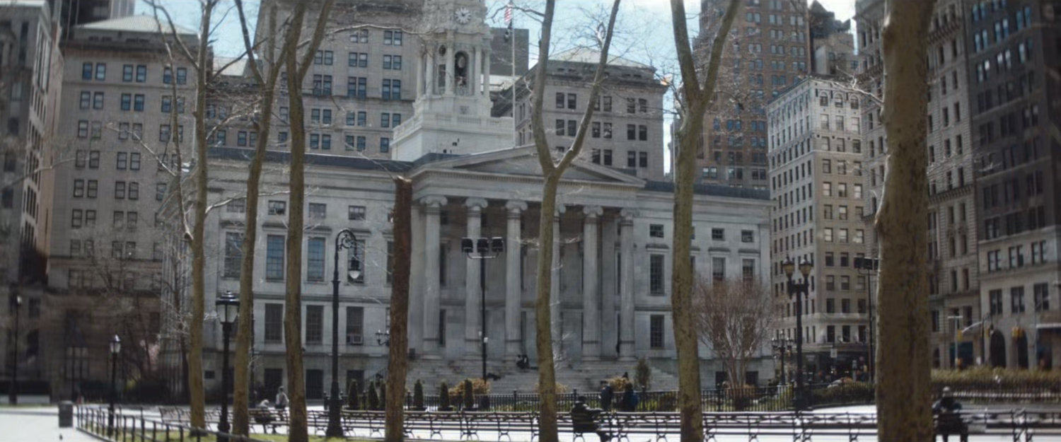 Exterior of City Hall.