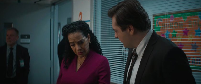 Sheila and Daniel at Lincoln Middle School.