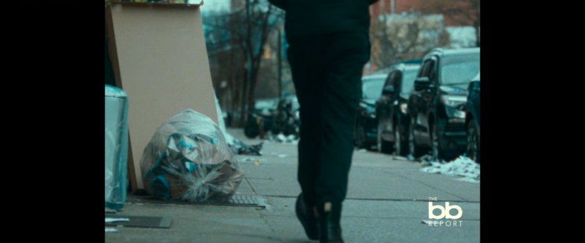 BB Report: legs walking along sidewalk.