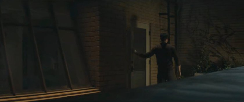 Matt on his balcony.