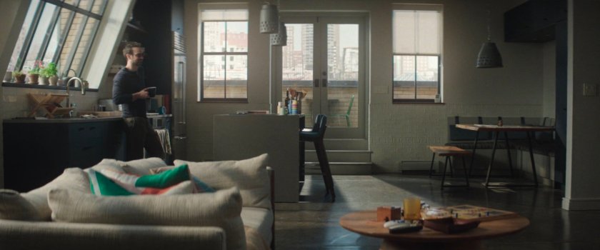 Matt in his apartment.