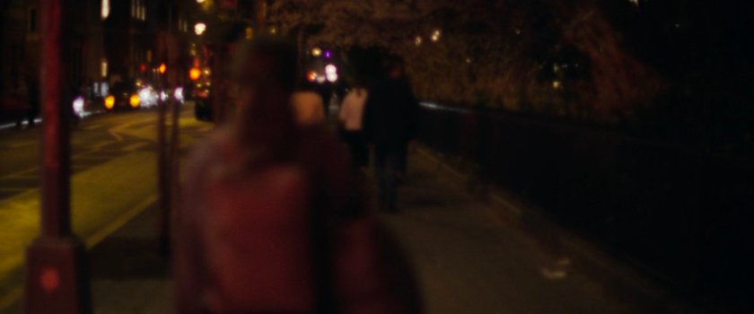 Interstitial: dark sidewalk.