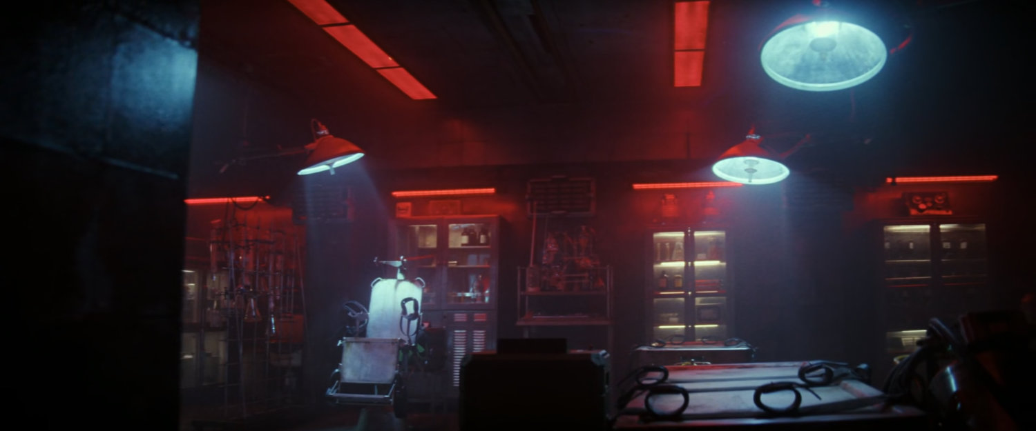 Interior of Camp Echo One.