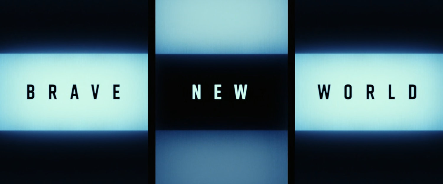 Captain America: Brave New World title card, beginning of film.