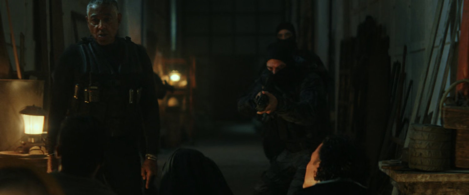 Sidewinder and Serpent Society goons inside Catedral de Santo Ramos.