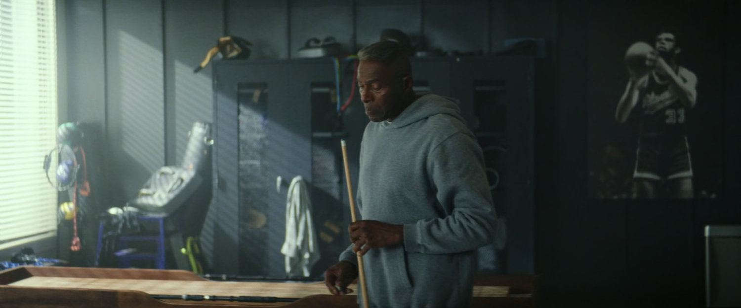 Isaiah Bradley in his Gym.