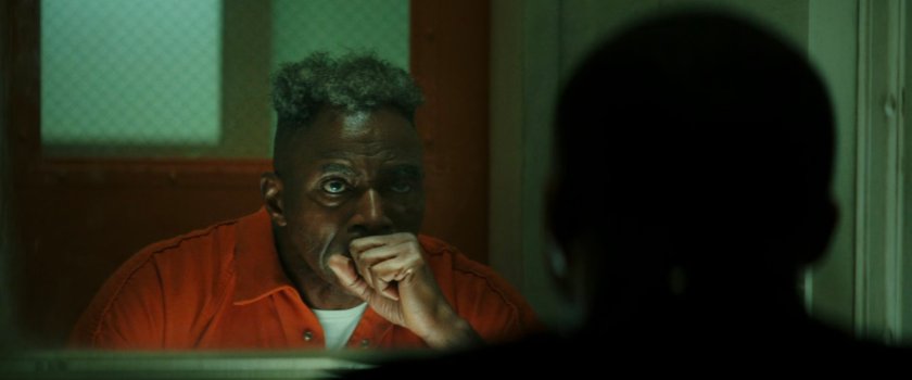 Sam and Isaiah in Joint Base Anacostia-Bolling prison.