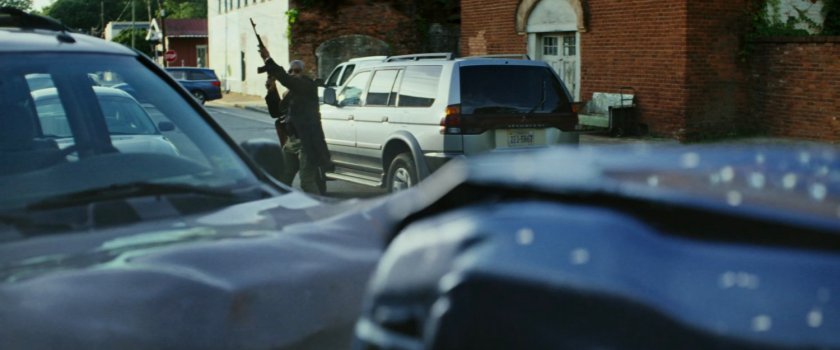 Sidewinder opening fire on Sam in southeast DC.