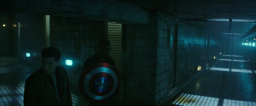 Sam and Joaquin inside Camp Echo One.