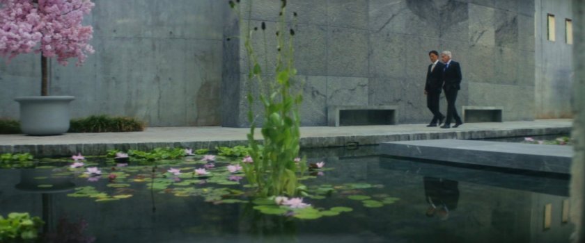 President Ross and Prime Minister Ozaki in Tokyo.