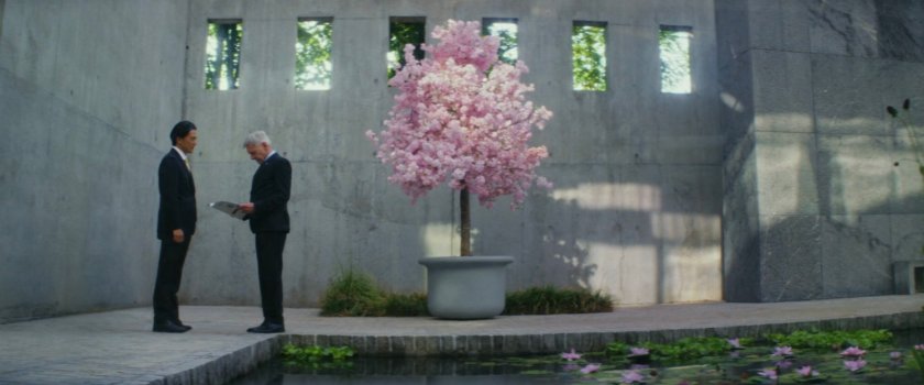 President Ross and Prime Minister Ozaki in Tokyo.