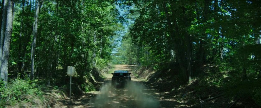 Road outside Camp Echo One.