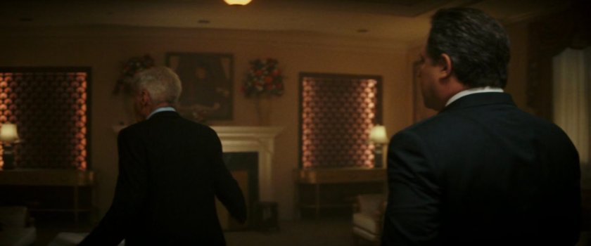 President Ross and two advisors in his hotel room in Tokyo.