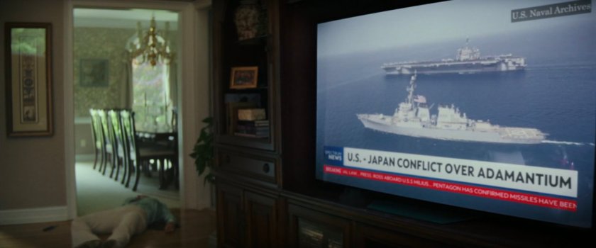 Interior of the Admiral's residential house.