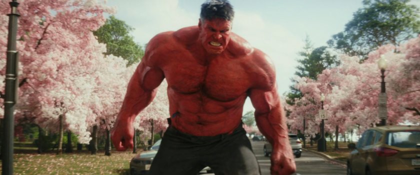 Red Hulk in Hains Point.