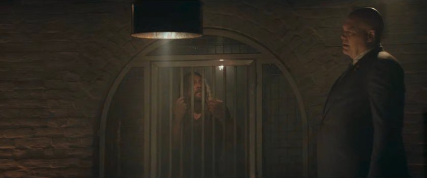 Fisk and Adam in Fisk's dungeon location.