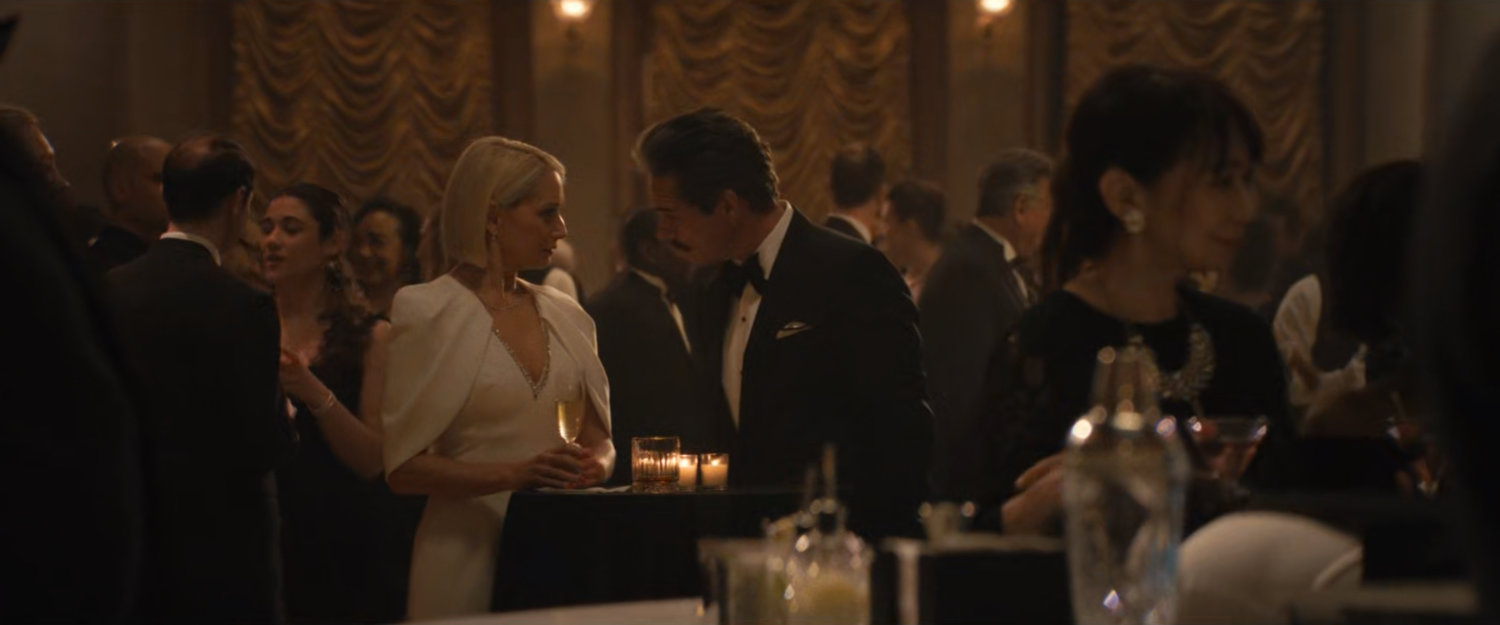 Jack Duquesne and Artemis Sledge at the Black & White Ball.