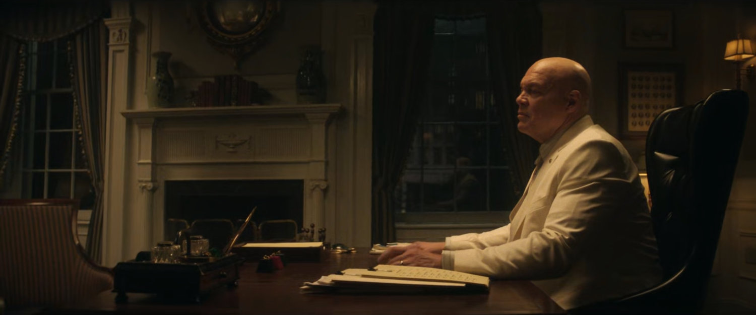 Fisk at his desk in City Hall.