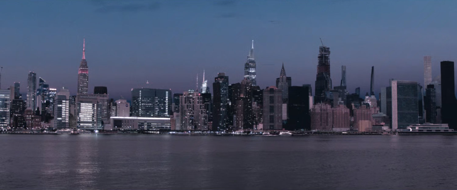 Interstitial: View of Manhattan at dawn.