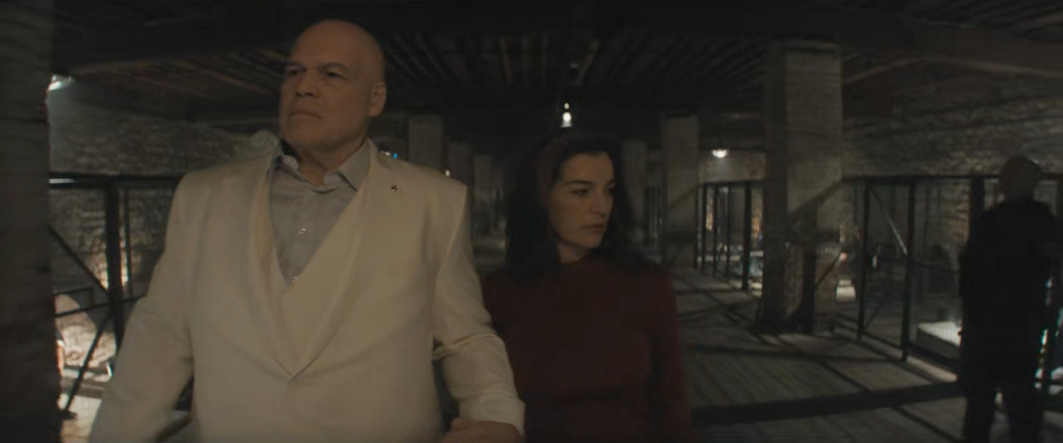Fisk and Vanessa in his dungeon.