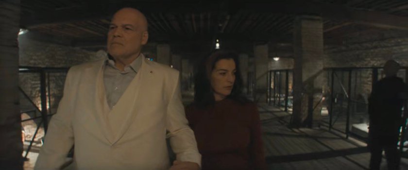 Fisk and Vanessa in his dungeon.