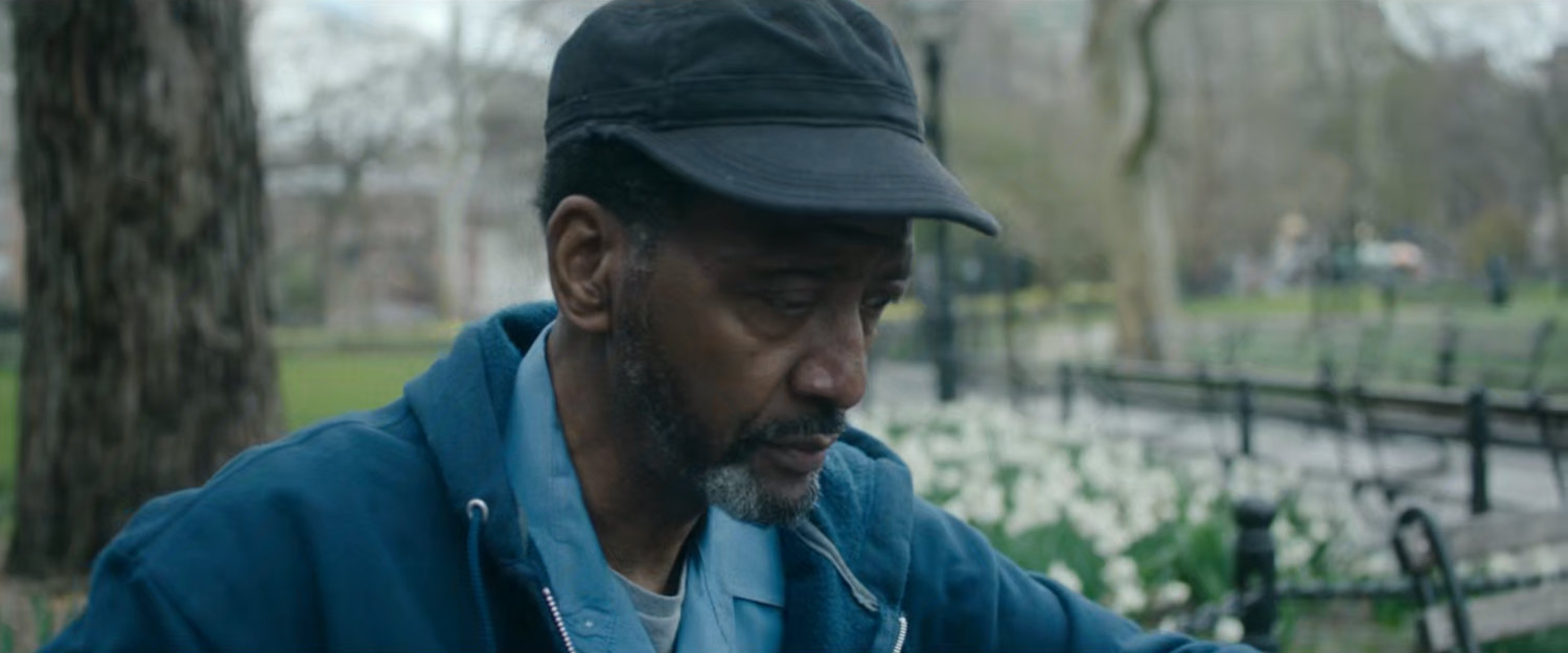 Interstitial: Man in park.
