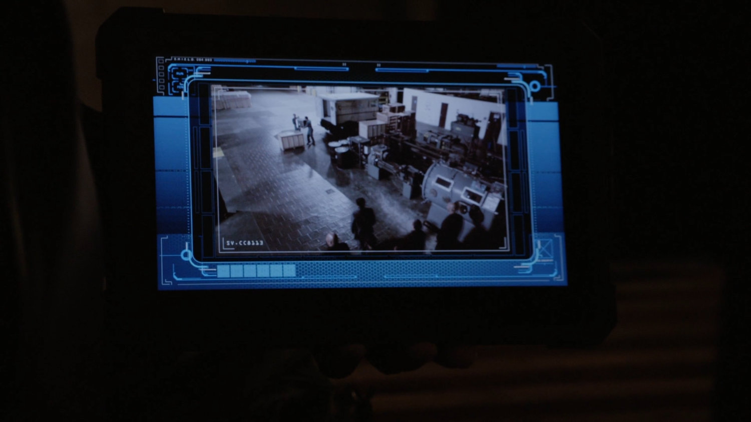 Computer screen showing interior of Cosmogenic Manufacturing.