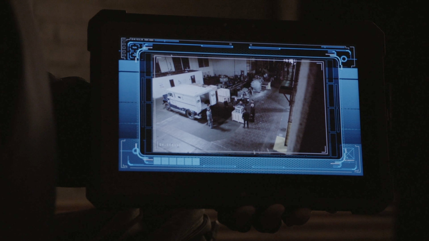 Computer screen showing interior of Cosmogenic Manufacturing.