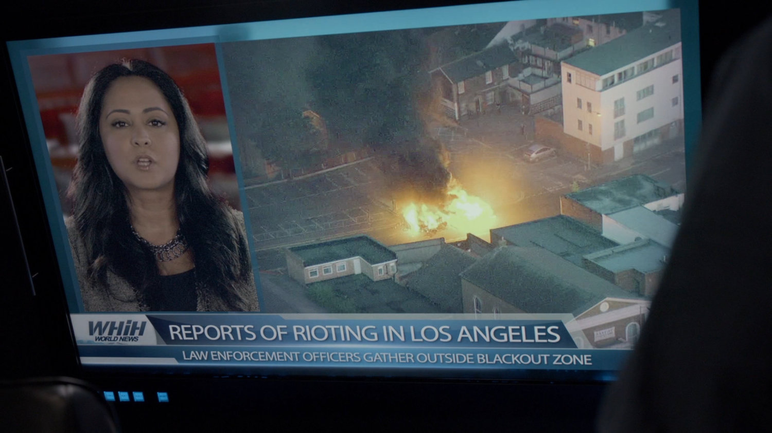 WHIH News Report of rioting in Los Angeles.