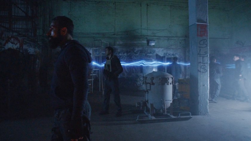 Watchdogs in EMP warehouse.