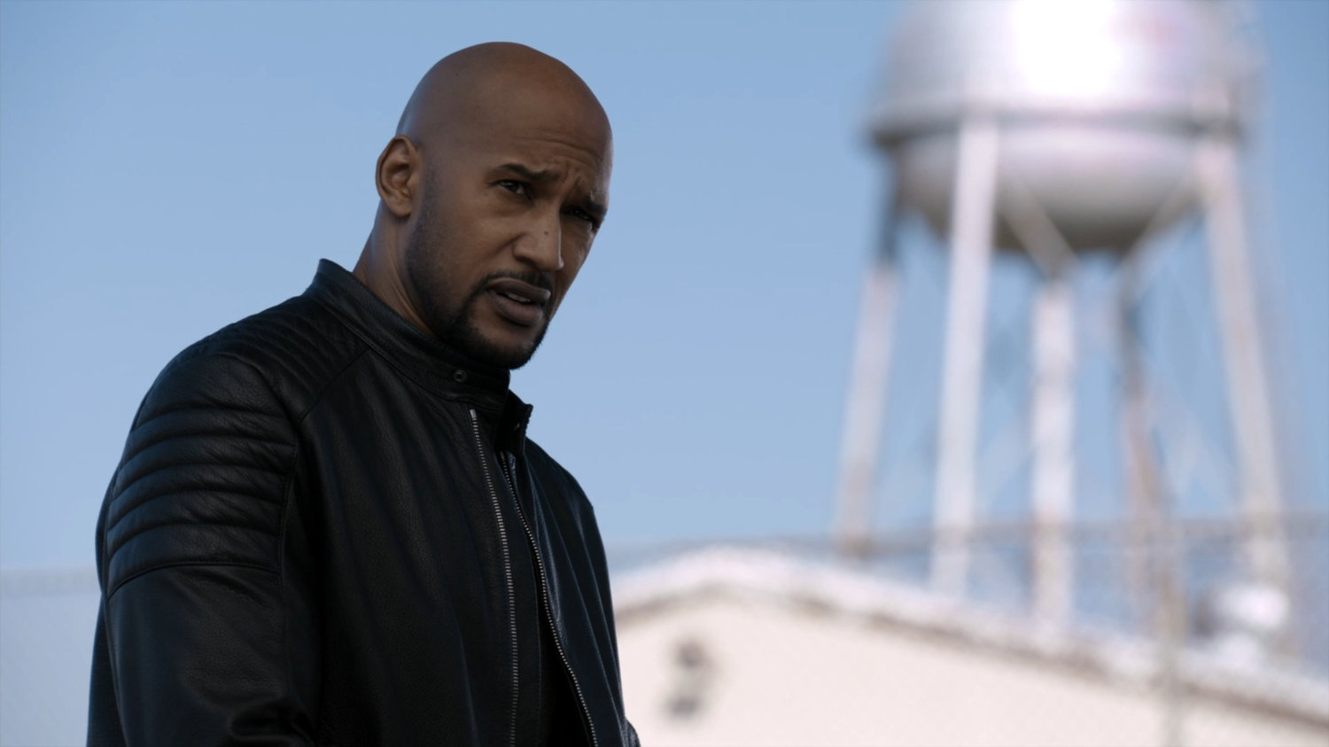 Mack outside South Ridge Penitentiary.