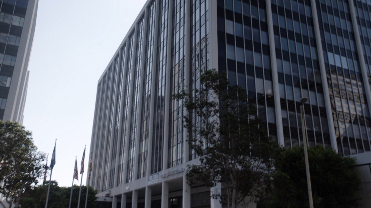 Exterior of Los Angeles SHIELD office building.