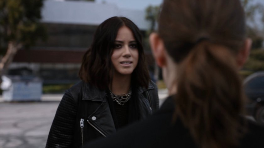 Daisy and Simmons outside Primed and Ready Fireworks.