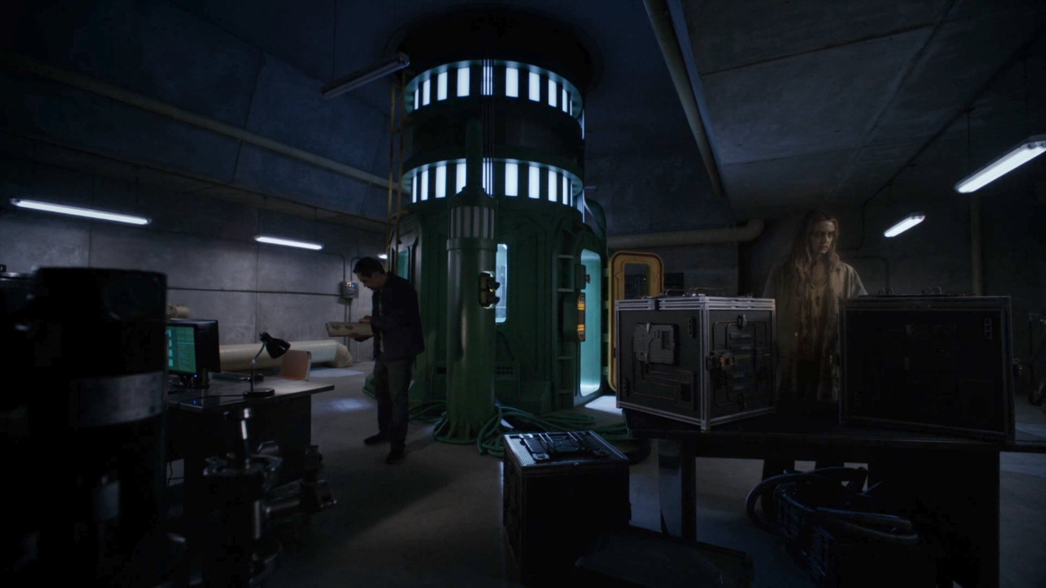 A quantum generator in the Roxxon Power Station.