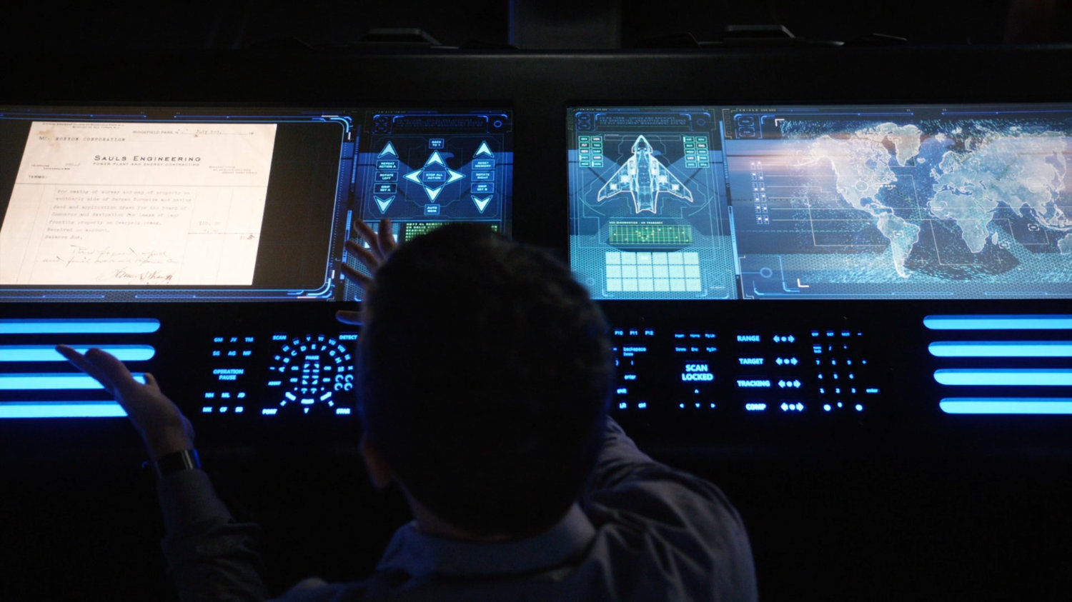 Computer screens of paperwork transferring Isodyne assets to Roxxon.