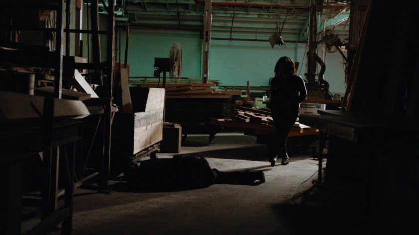 Daisy in the Chinatown Crew Warehouse.