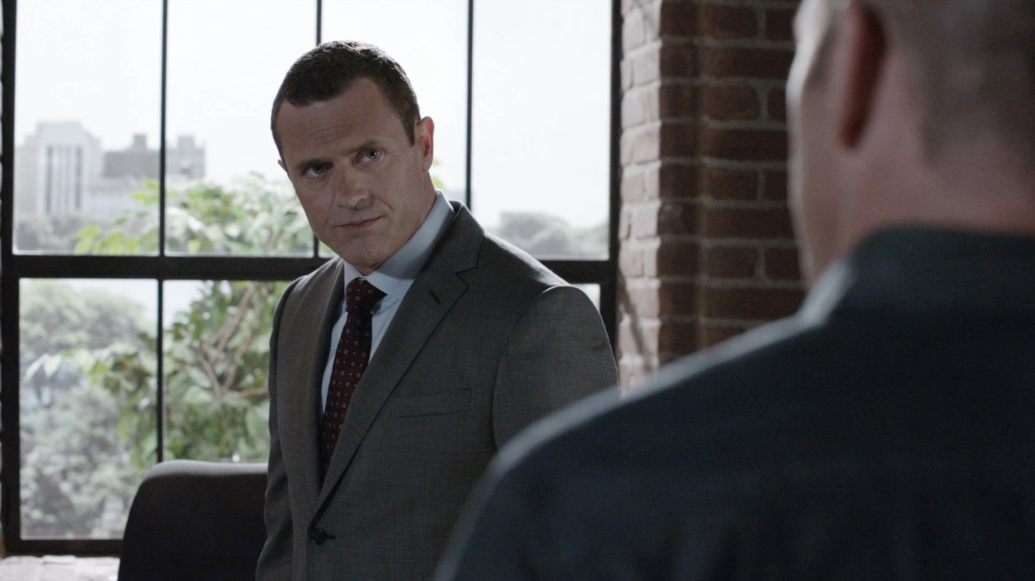 Jeffrey Mace in the Director's office in The Playground.