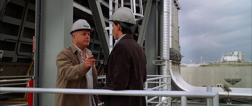 Ben and Reed on the Von Doom Space Center gantry.